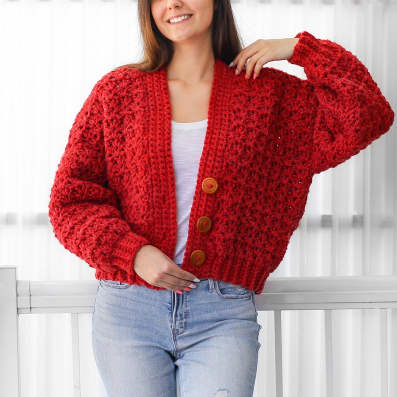 Ashwood Cardigan Crochet Pattern