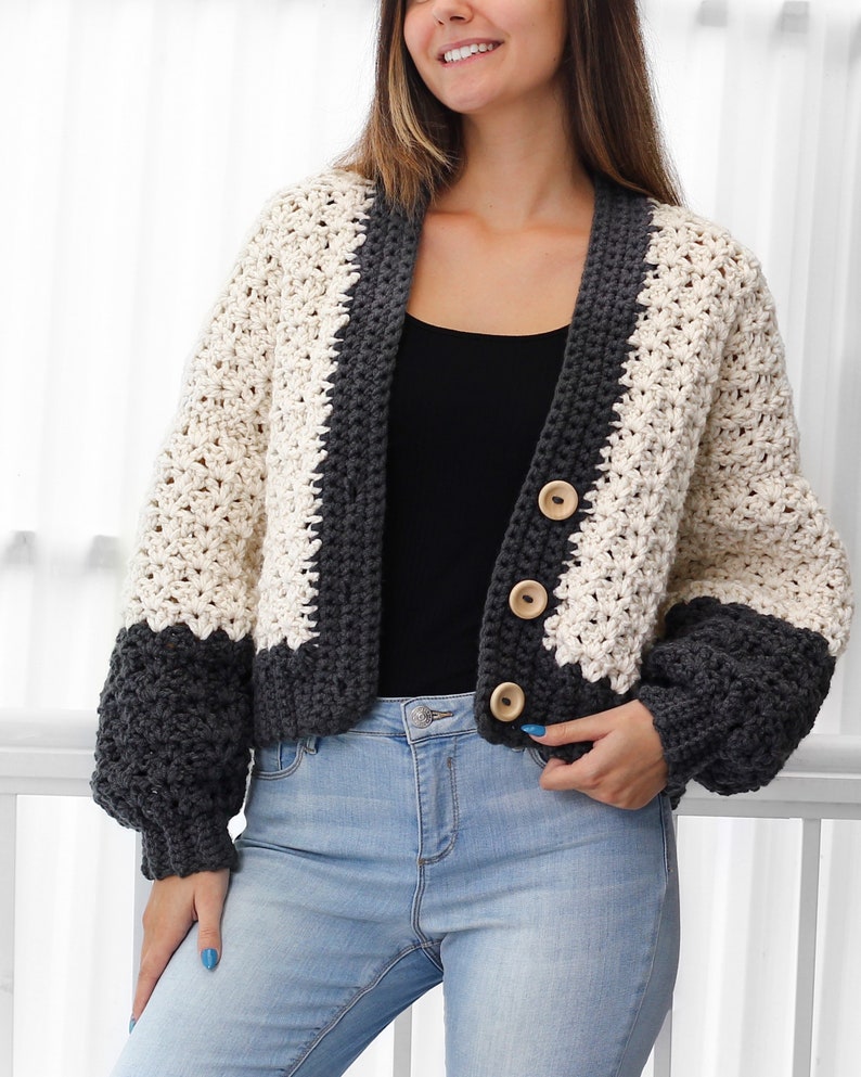 Ashwood Cardigan Crochet Pattern
