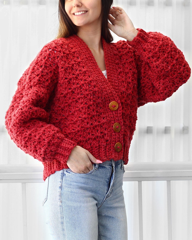 Ashwood Cardigan Crochet Pattern