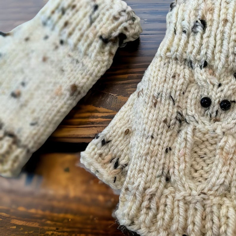 Nightowl Gloves Knitting Pattern