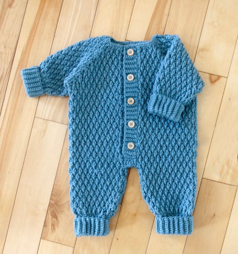 Biscuit Baby Jumpsuit Crochet Pattern