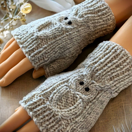 Nightowl Gloves Knitting Pattern