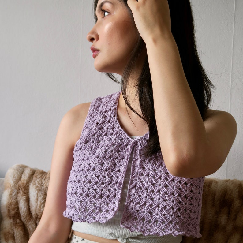Sageveil Vest Crochet Pattern