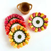 Flower Pot Coaster Crochet Pattern