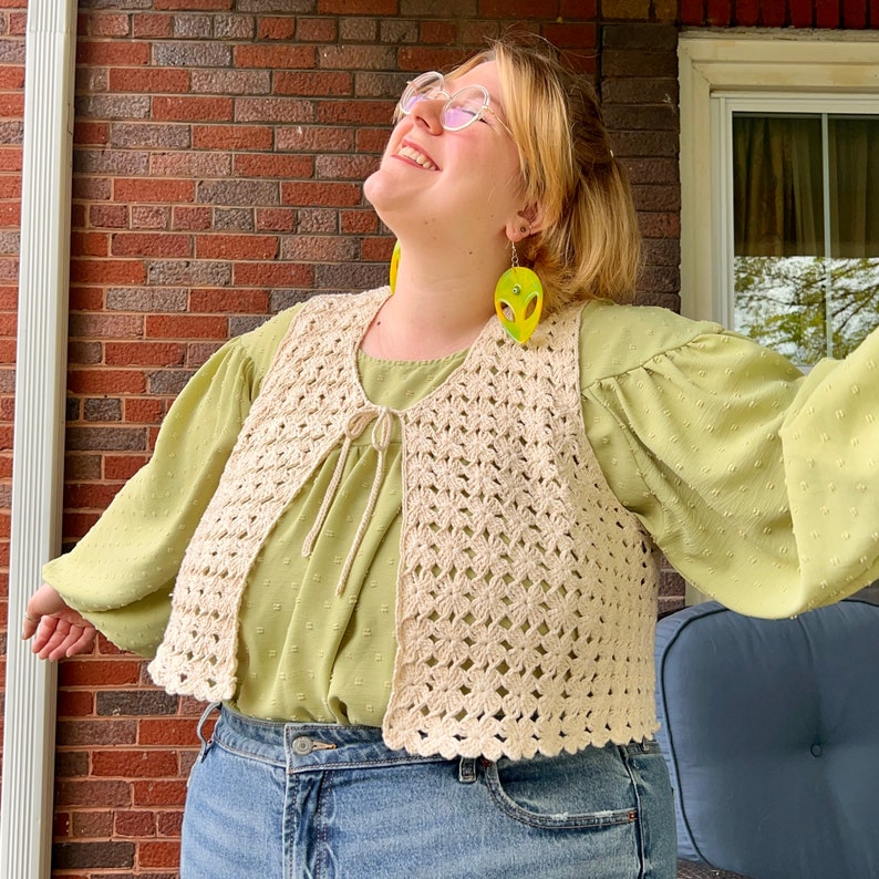 Sageveil Vest Crochet Pattern