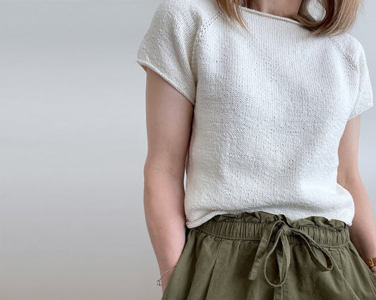 Cotton Ease Top Knitting Pattern