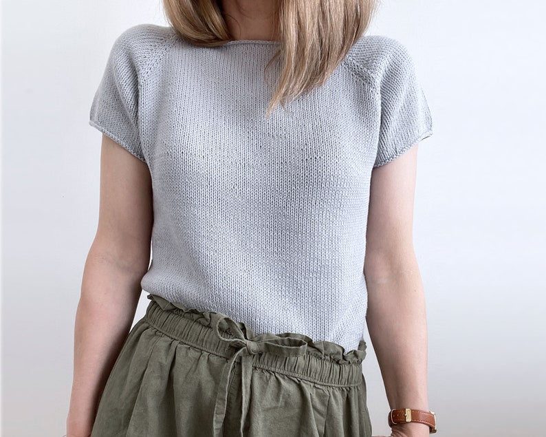 Cotton Ease Top Knitting Pattern