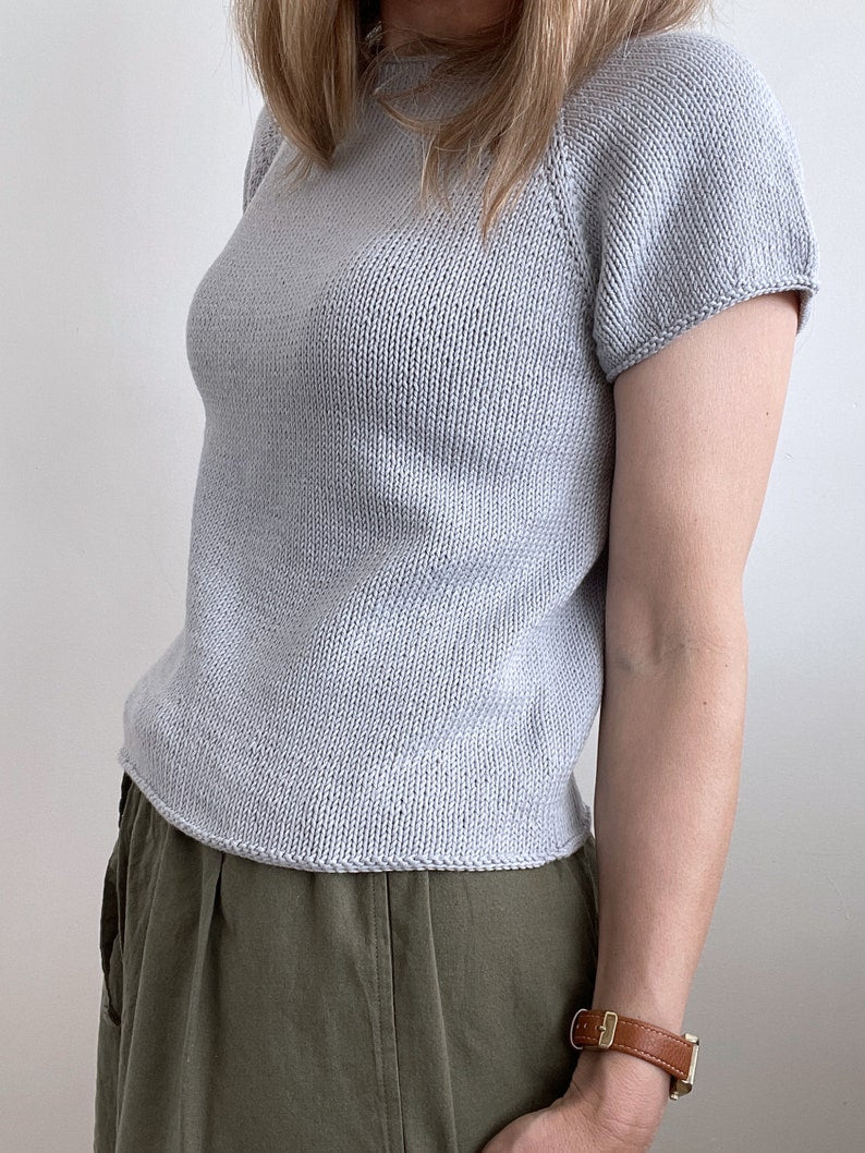 Cotton Ease Top Knitting Pattern