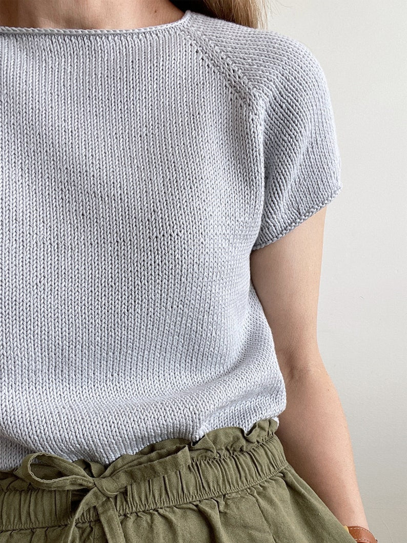 Cotton Ease Top Knitting Pattern