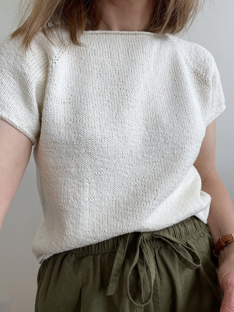 Cotton Ease Top Knitting Pattern