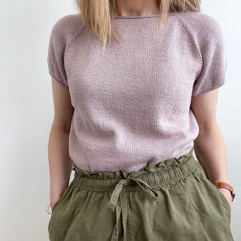 Cotton Ease Top Knitting Pattern
