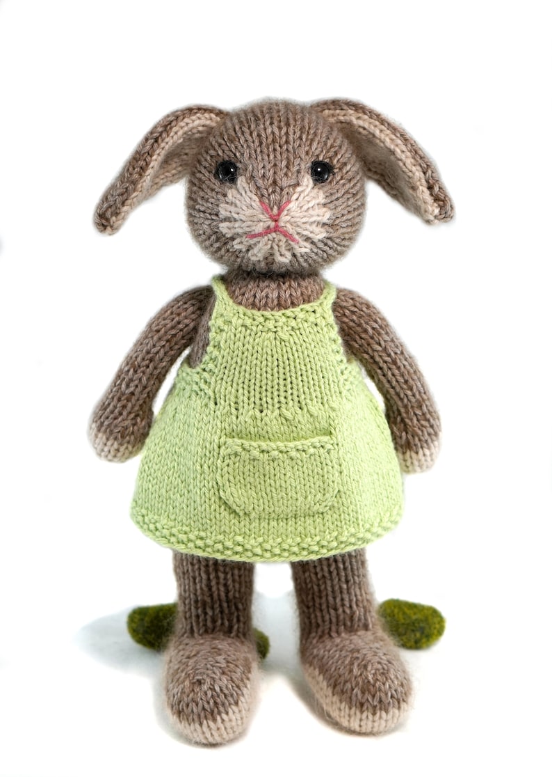 Daisy Bunny Knitting Pattern