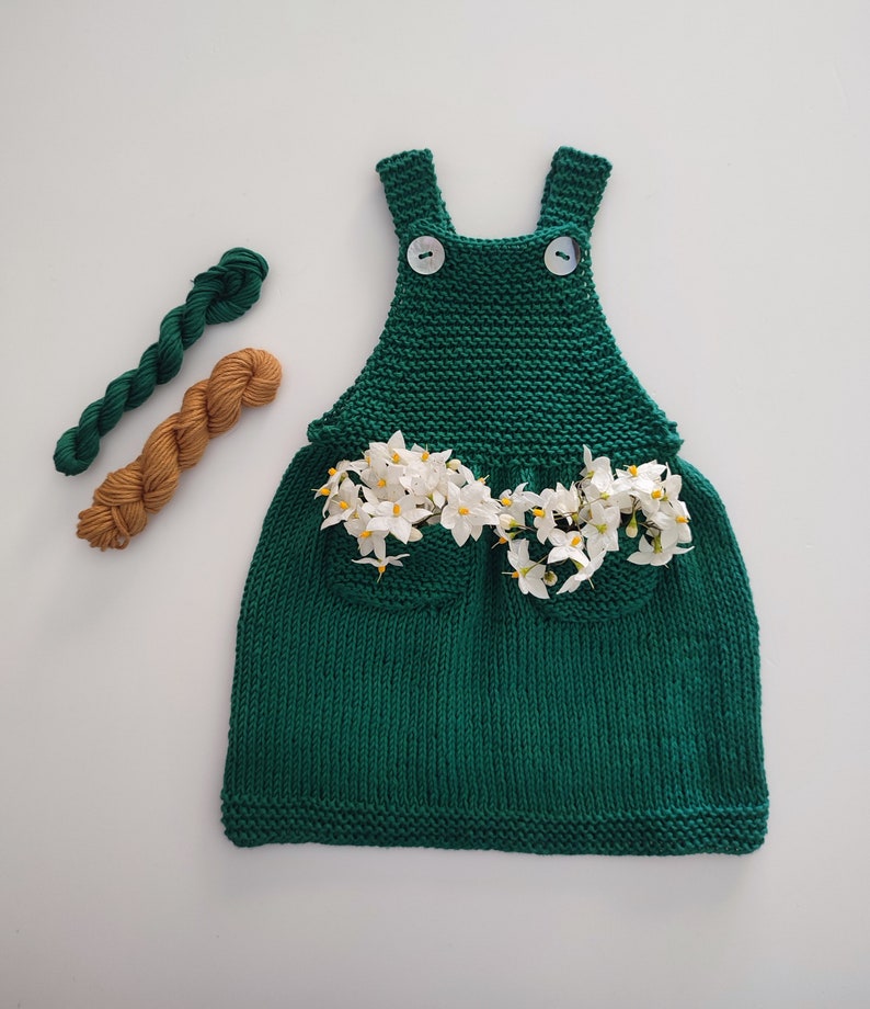 Olive Pocket Dress Knitting Pattern