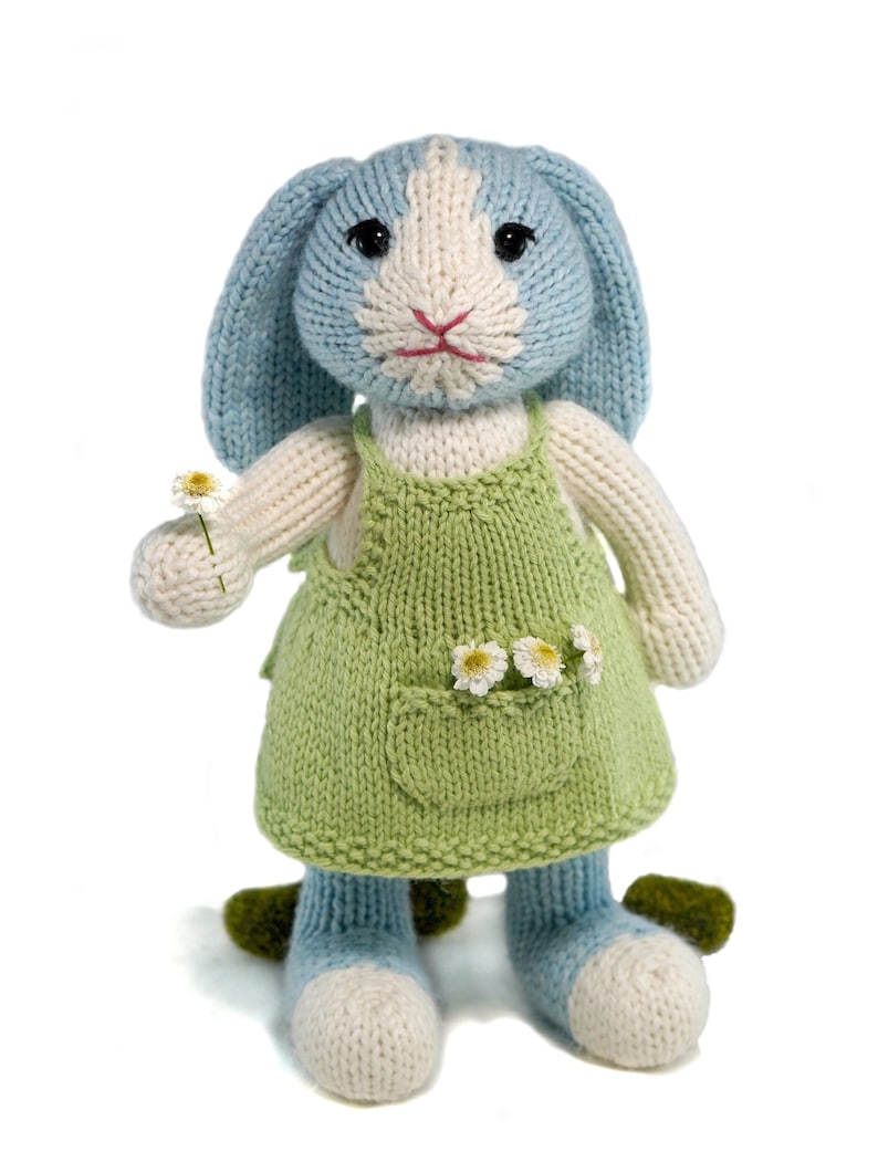 Daisy Bunny Knitting Pattern