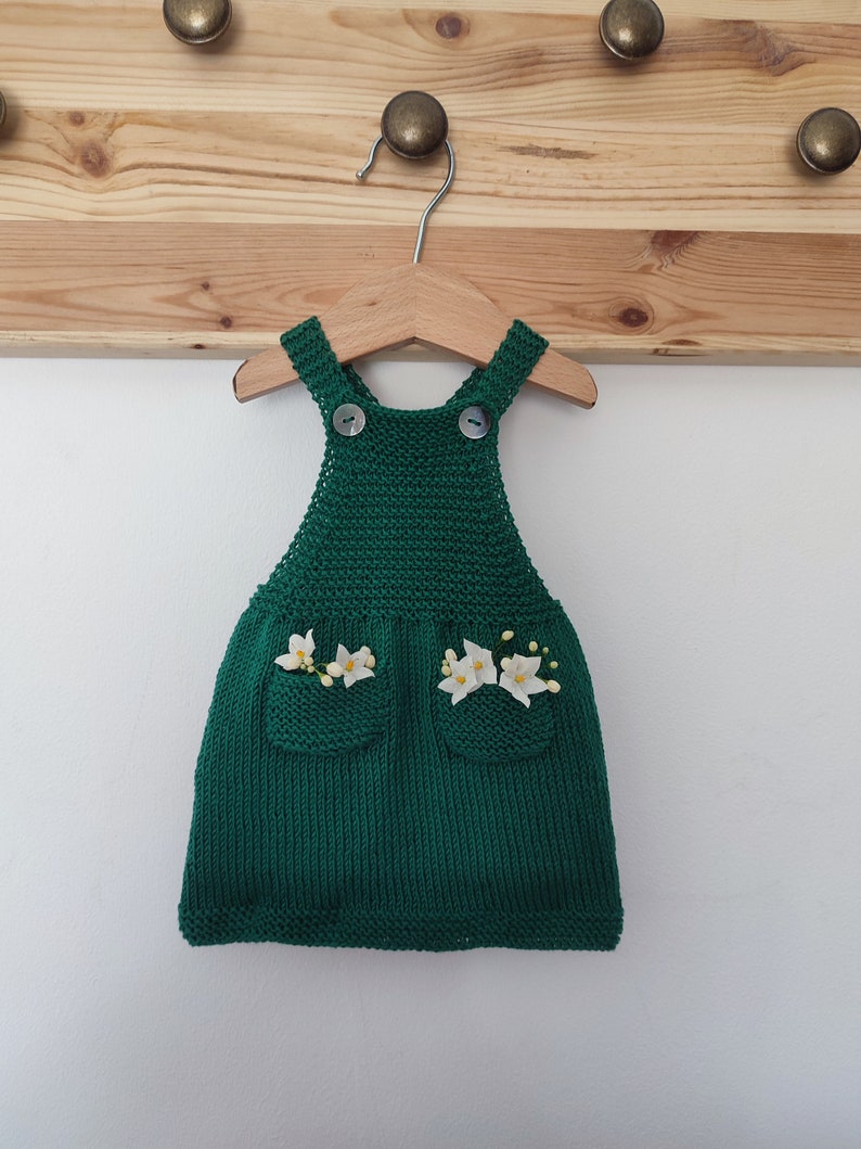 Olive Pocket Dress Knitting Pattern