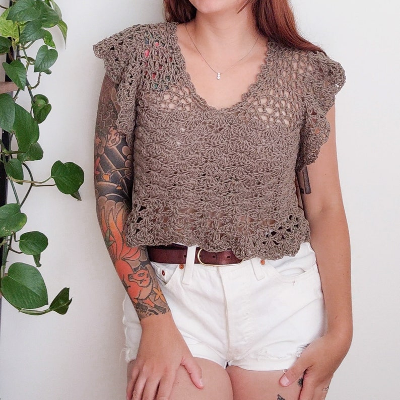 Sunbeam Top Crochet Pattern