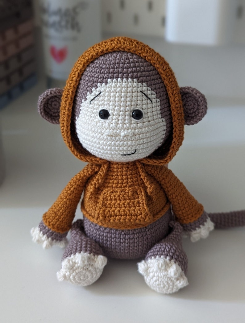 Milo Monkey Crochet Pattern