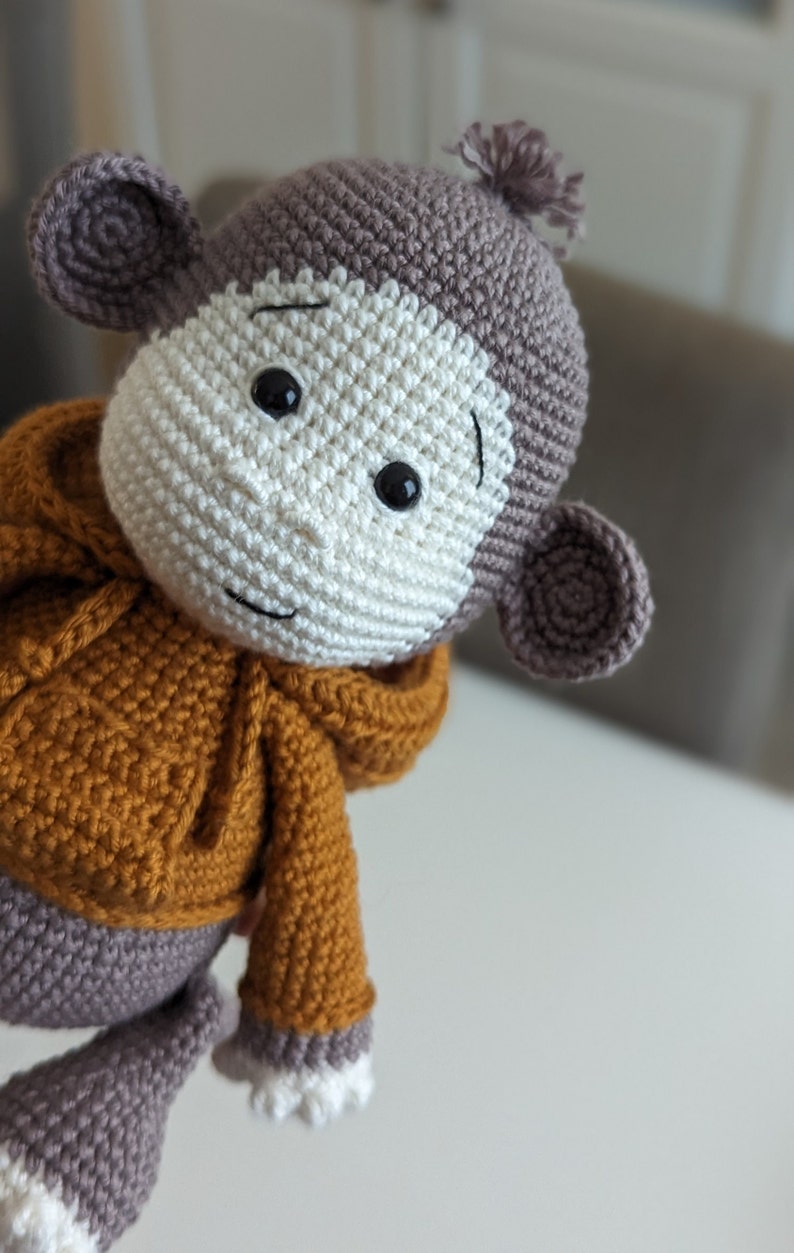 Milo Monkey Crochet Pattern