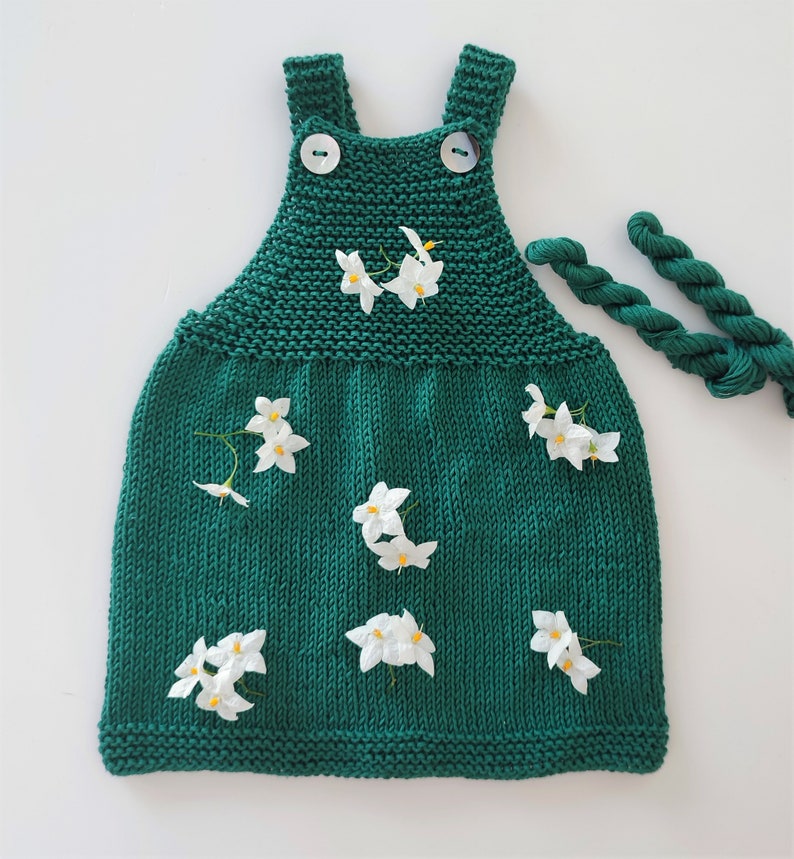 Olive Pocket Dress Knitting Pattern