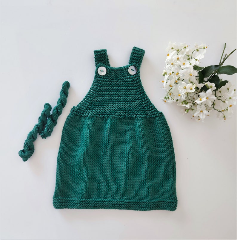 Olive Pocket Dress Knitting Pattern