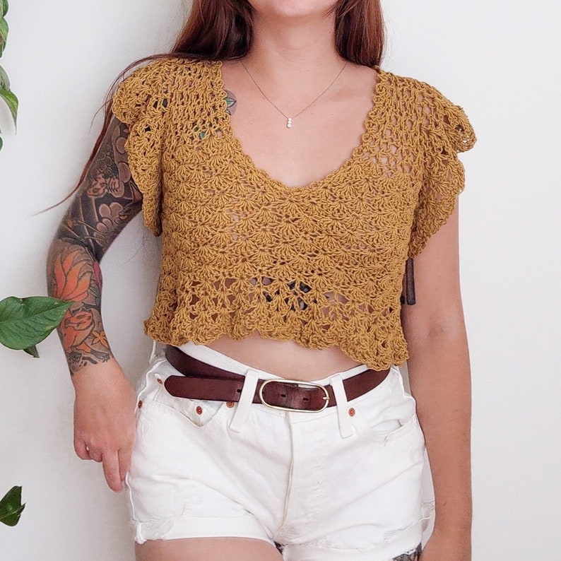 Sunbeam Top Crochet Pattern