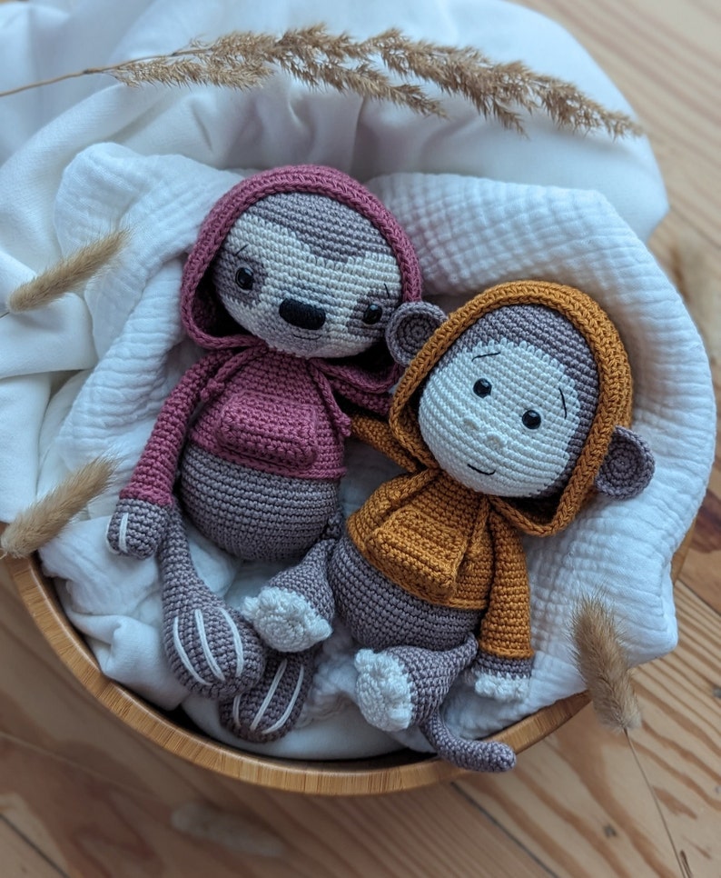 Milo Monkey Crochet Pattern