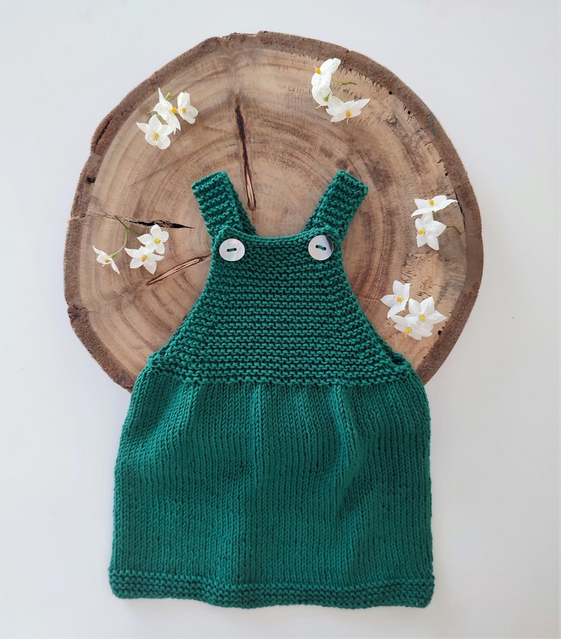 Olive Pocket Dress Knitting Pattern