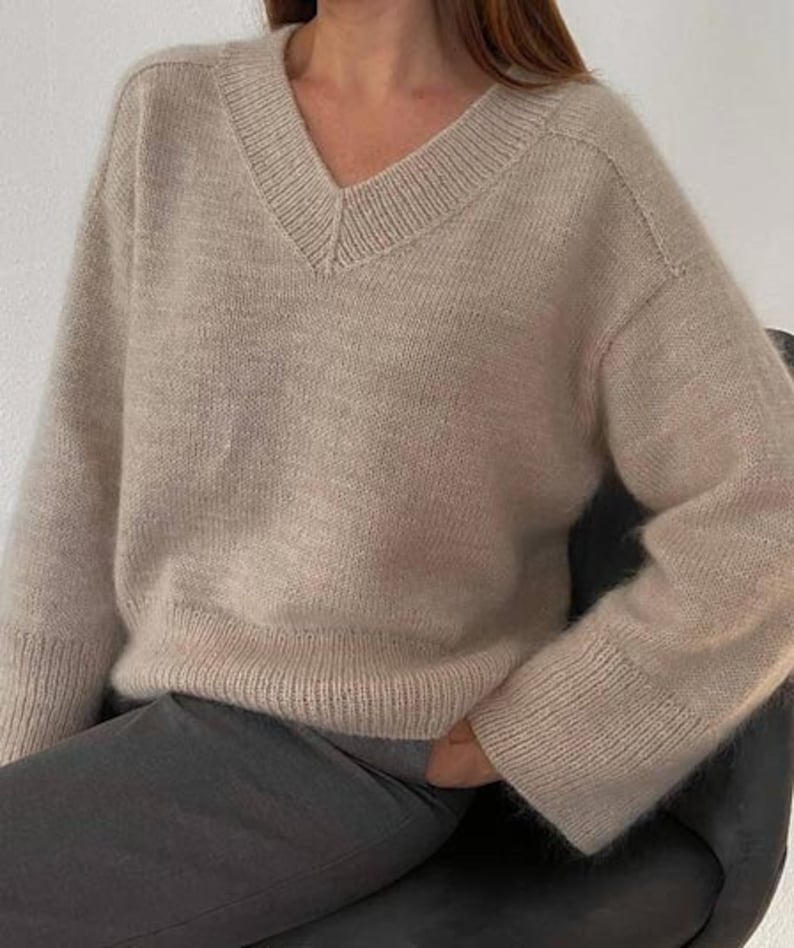 Easeform Sweater Knitting Pattern