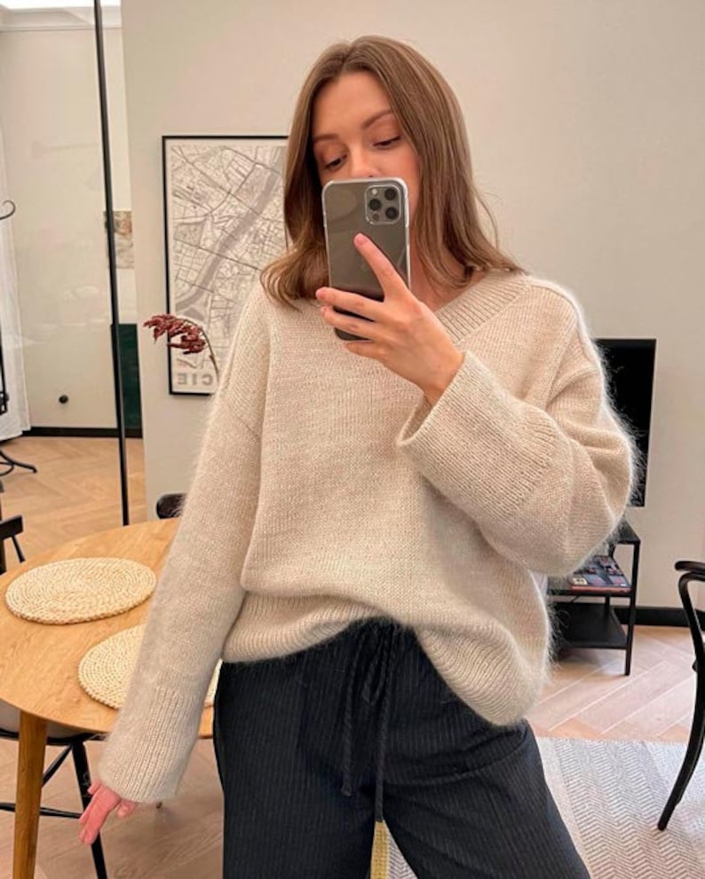 Easeform Sweater Knitting Pattern