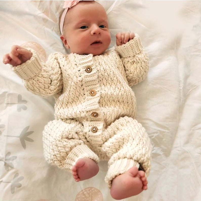 Biscuit Baby Jumpsuit Crochet Pattern