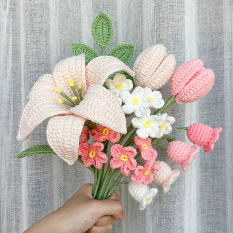 Flower Bouquet Crochet Pattern