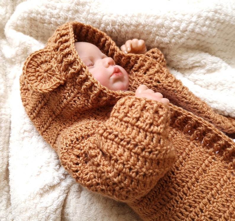 Honey Bear Sweater Crochet Pattern