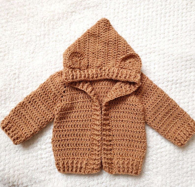 Honey Bear Sweater Crochet Pattern