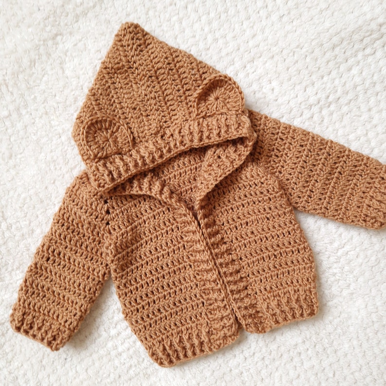 Honey Bear Sweater Crochet Pattern