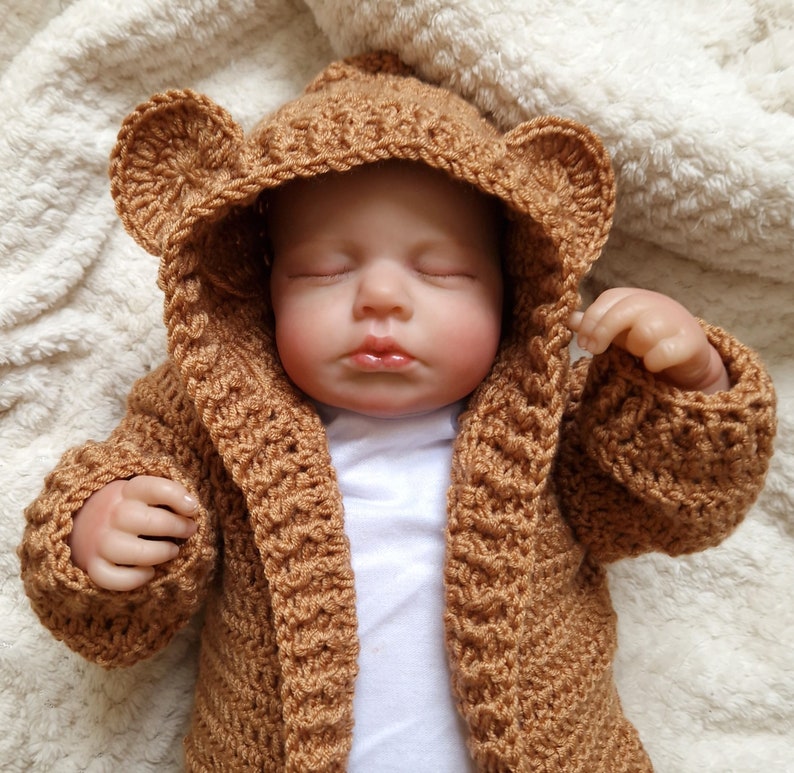 Honey Bear Sweater Crochet Pattern