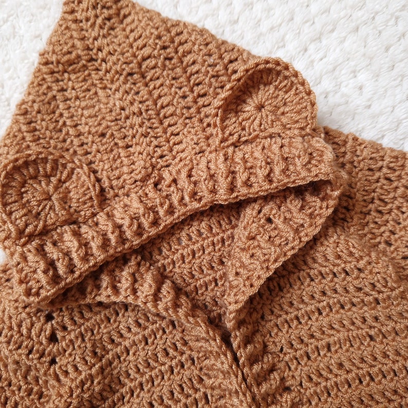 Honey Bear Sweater Crochet Pattern