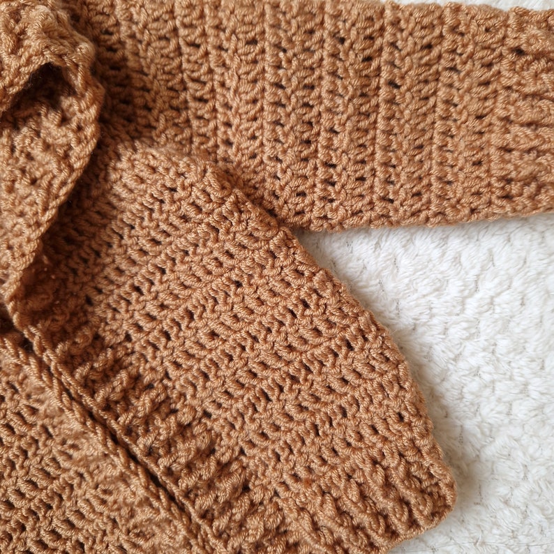 Honey Bear Sweater Crochet Pattern