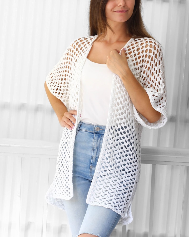 Solara Cardigan Crochet Pattern