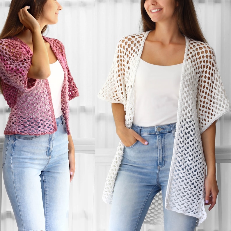 Solara Cardigan Crochet Pattern