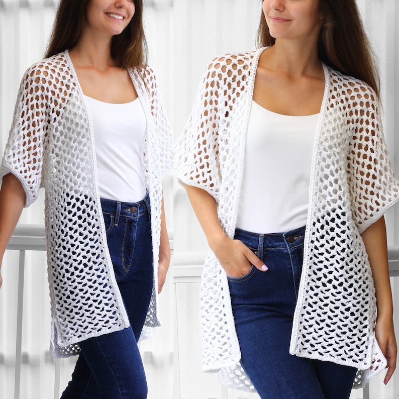 Solara Cardigan Crochet Pattern