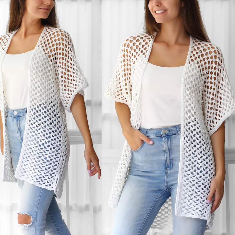 Solara Cardigan Crochet Pattern