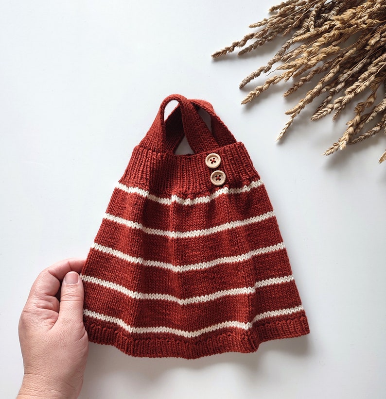 Carmel Baby Dress Knitting Pattern