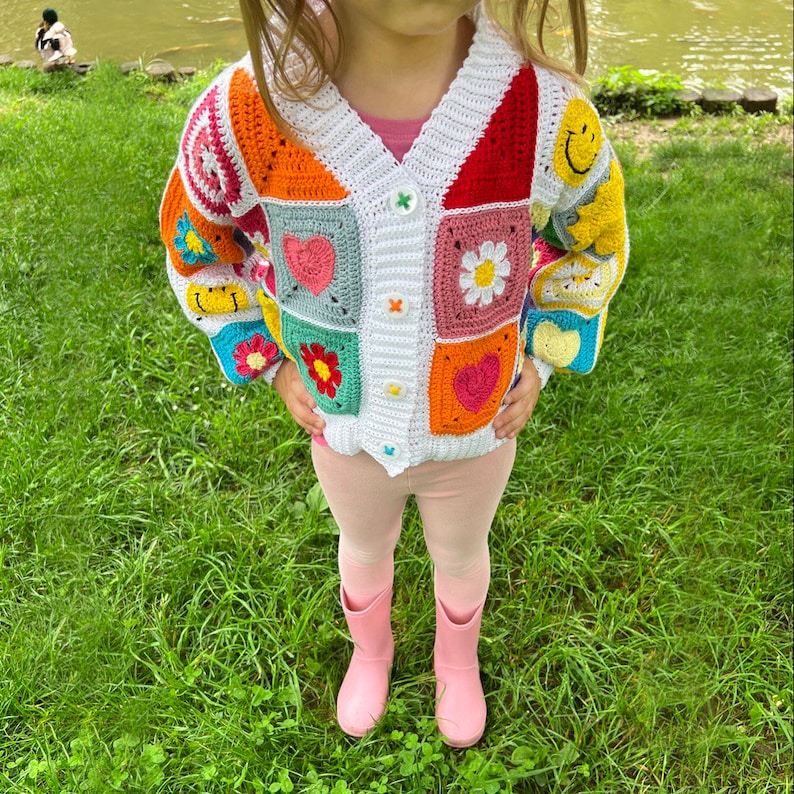 Sunshine Joy Cardigan Crochet Pattern