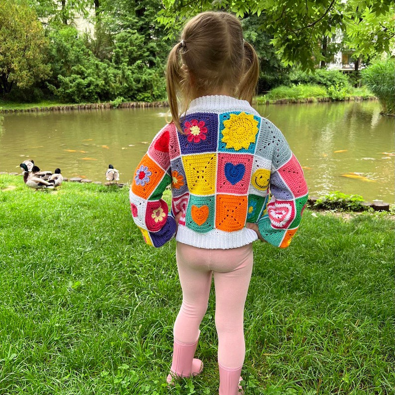 Sunshine Joy Cardigan Crochet Pattern