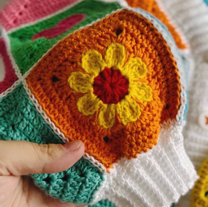 Sunshine Joy Cardigan Crochet Pattern