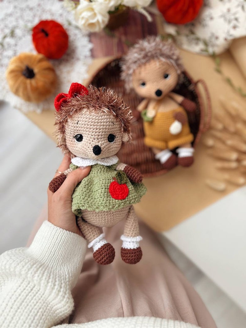 Poppy Hedgehog Crochet Pattern