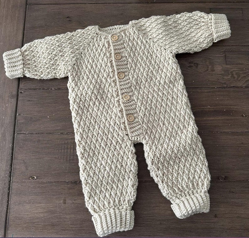 Biscuit Baby Jumpsuit Crochet Pattern