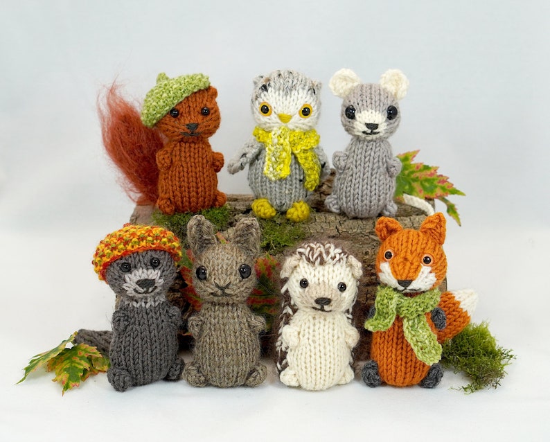 Woodland Friends Knitting Pattern