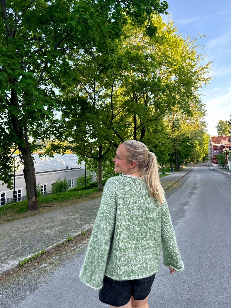 Cloudlight Sweater Knitting Pattern