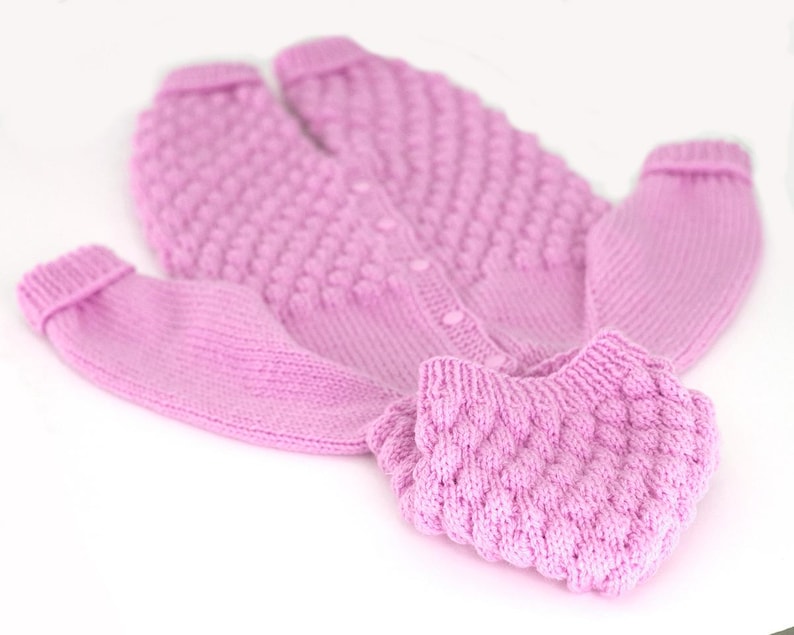 Bubble Baby Jumpsuit Knitting Pattern